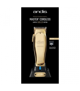 ماشین اصلاح حجم زن اندیس مستر بی سیم لیمتد ادیشن گلد andis master cordless limited edition gold