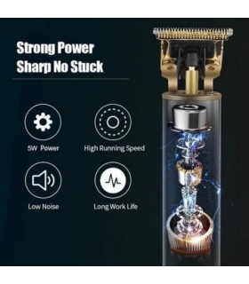 ماشین اصلاح خط زن شارژی جیمی Geemy GM-6605 Rechargeable Hair Trimmer