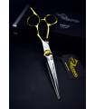 قیچی آرایشگری رزونال کات و کوتاهی سایز 6 اینچ دو رنگ REZONAL AK23JG
