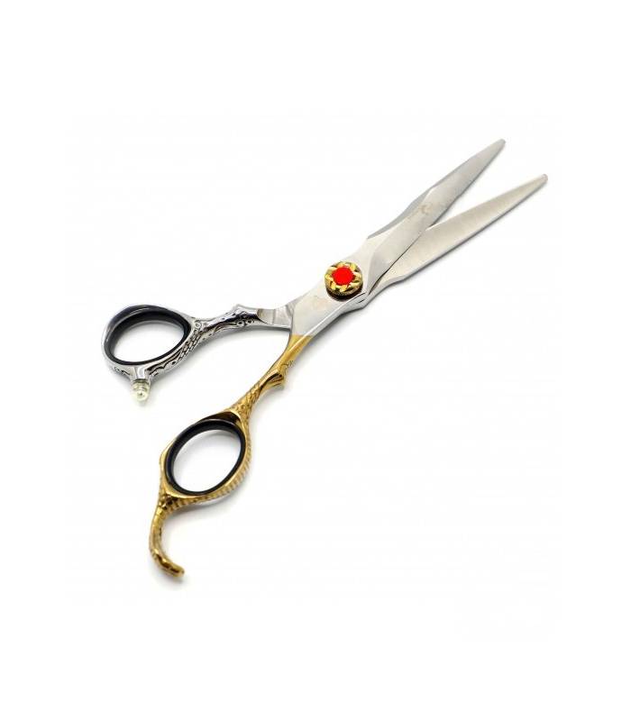 قیچی آرایشگری رزونال کات و کوتاهی سایز 6 اینچ REZONAL SNAKE