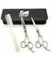ست دو عددی قیچی آرایشگری فینی کات و کوتاهی/پیتاژ 6 اینچ Kretzer Hair Finny FPS-60