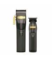 ست دو عددی ماشین اصلاح کلیپر و تریمر بابیلیس مشکی BABYLISS PRO MetalFX Series Limited Edition GUNMETAL Set FX870GMG & FX787GMG