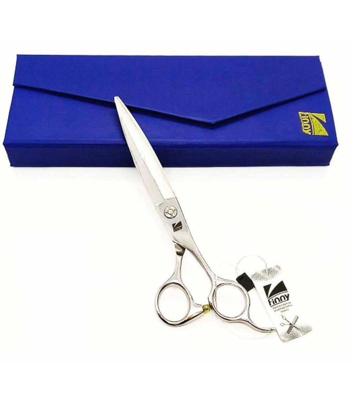 قیچی آرایشگری کرتزر فینی کات و کوتاهی 7 اینچ مدل قدرتی Kretzer Hair Finny FPC-70