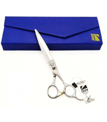 قیچی آرایشگری کرتزر فینی کات و کوتاهی 7 اینچ مدل قدرتی Kretzer Hair Finny FPC-70