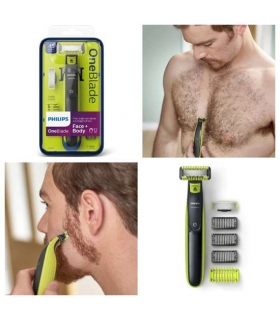 ماشین اصلاح صورت و بدن فیلیپس شارژی philips QP2620 oneblade