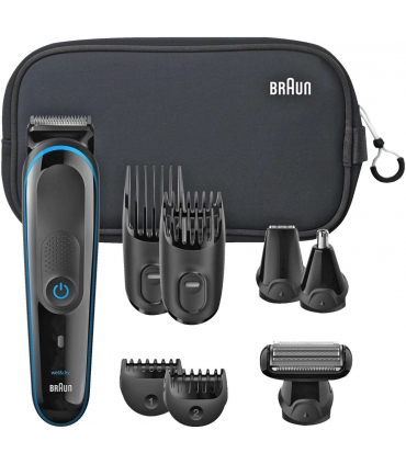 ماشین اصلاح چند منظوره (سر و صورت و بدن) براون 9 در 1 همراه ژیلت Braun Grooming MGK 3980