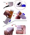 دستگاه وکس خشابی غلتکی دستگاه هیتر موم/موم اپیلاسیون/ نوار 100عددی TimiCare Wax Hair Removal Portable Hair Roller