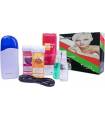 دستگاه وکس خشابی غلتکی دستگاه هیتر موم/موم اپیلاسیون/ نوار 100عددی TimiCare Wax Hair Removal Portable Hair Roller