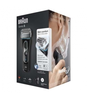ماشین اصلاح صورت (ریش تراش) براون فویلی Braun 5195cc Shaver for men