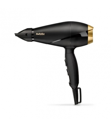 سشوار حرفه ای بابیلیس سوپر پرو گلد بلک (مشکی -طلایی) BaByliss 6714E 2300 W