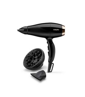 سشوار حرفه ای بابیلیس سوپر پرو گلد بلک (مشکی -طلایی) BaByliss 6714E 2300 W