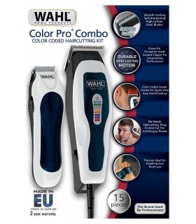 ماشین اصلاح سر و صورت وال کالر پرو همراه مینی تریمر وال wahl COLOR PRO COMBO