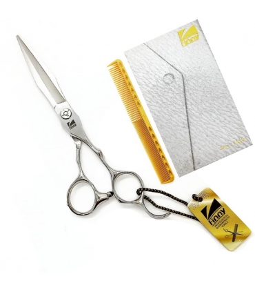 قیچی آرایشگری کرتزر فینی کات و کوتاهی 6 اینچ قدرتی درجه یک Kretzer Hair Finny FTP2-60
