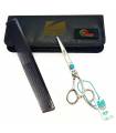 قیچی آرایشگری کرتزر فینی کات و کوتاهی 6 اینچ میکروتیس دار Kretzer Hair Finny RP-60