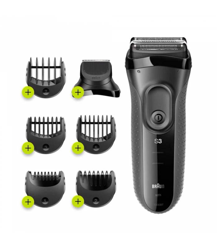 ماشین اصلاح صورت (ریش تراش) براون Braun 3000BT Foil Shaver