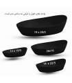 ست ظرف سرامیک پذیرایی اِرمیک طرح قایق سایز مختلف ermeek