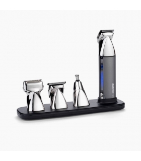 ماشین اصلاح سر و صورت بابیلیس چند منظوره سوپر ایکس متال BaByliss MT996E SUPER X METAL SERIES 15 IN 1 MULTIGROOMER‏