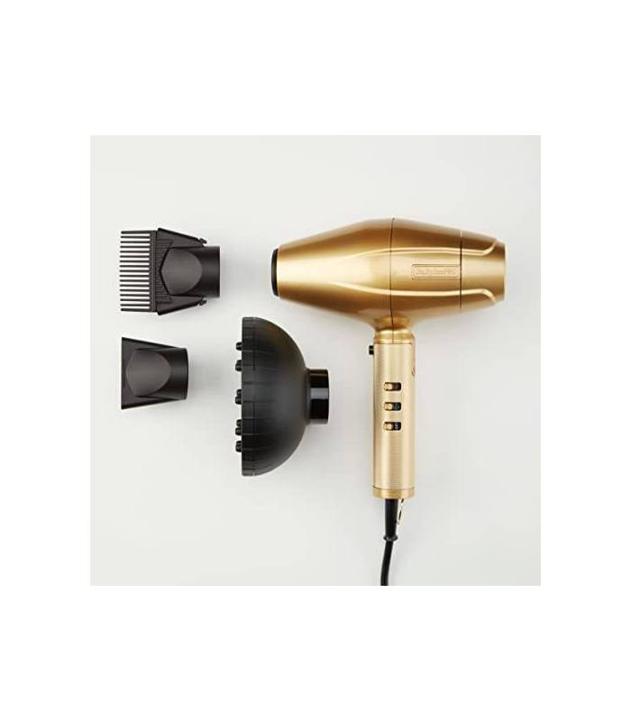 سشوار حرفه ای بابیلیس پرو گلد (طلایی) BabylissPRO FXBDG1E GOLDFX DRYER 2200W