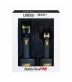 ست دو عددی ماشین اصلاح سر و صورت بابیلیس پرو بوست پلاس مشکی BaByliss PRO Black FX Boost+ Clipper Trimmer Set (FXHOLPKCTB-B)