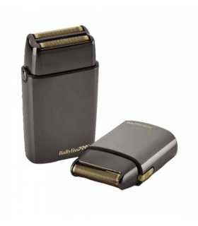 ست دو عددی شیور بابیلیس فویلی دو تیغه و تک تیغه گان متال BaByliss Pro LIMITEDFX Gunmetal Foil Shaver FXFSHOLPK2GMG