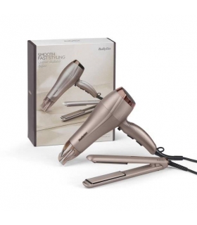 ست سشوار و اتو مو بابیلیس Babyliss Hair Straghtener + Hair Dryer 5514PSDE
