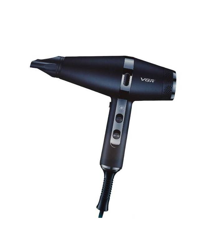 سشوار حرفه ای وی جی آر همراه با 3 سری متمرکز کننده VGR V-451