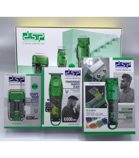 ست ماشین اصلاح دی اس پی خط زن /حجم زن و شیور سه قلو کومبو DSP shaver &clipper combination