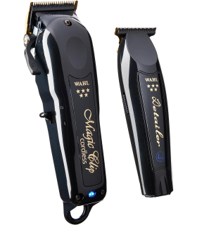 ست ماشین اصلاح مجیک کلیپ و دیتیلر ال آی وال باربر کمبو شارژی Wahl Barber Combo Cordless
