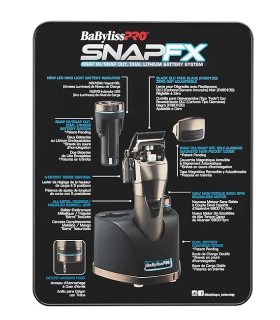 ماشین اصلاح حجم زن بابیلیس پرو همراه باتری یدک BaBylissPRO SNAPFX FX890