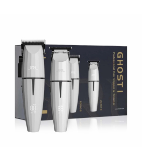 ست ماشین اصلاح جی آر ال به همراه تیغه یدک تریمر نقره ای JRL GHOST 1