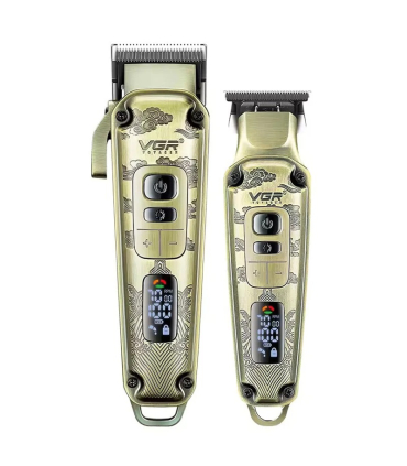 ست ماشین اصلاح خط زن و حجم زن وی جی ار VGR V-643 + 5Vadapter
