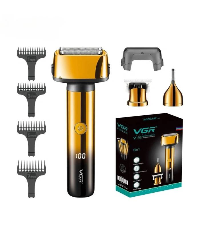 شیور و ماشین اصلاح سه کاره وی جی آر  VGR V-367