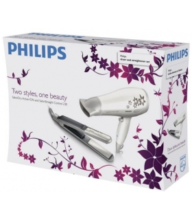 ست سشوار و اتو مو فیلیپس Philips HP8295 Hair Dryer and Straightener