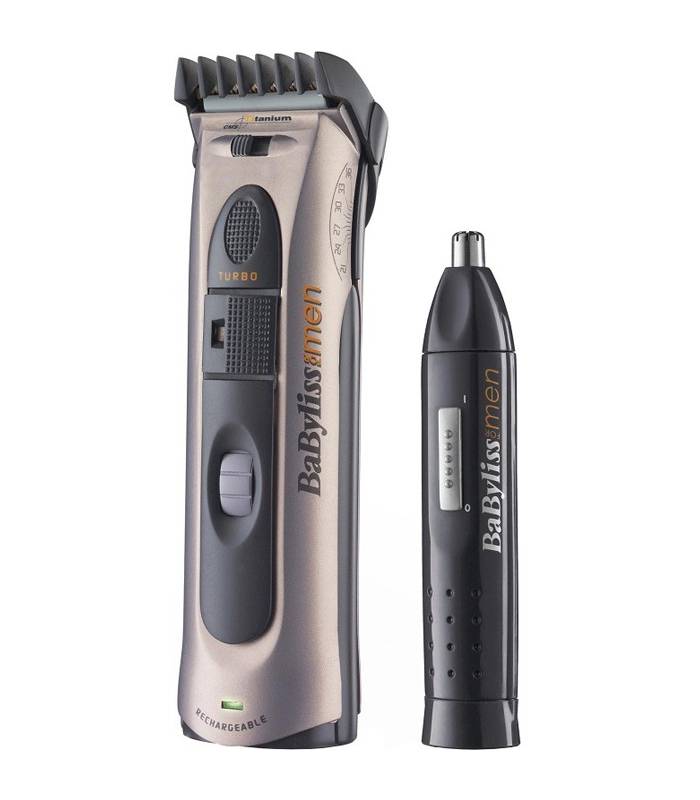 ماشین اصلاح سر و صورت و مو زن بینی و گوش بابیلیس Babyliss E773xde Clipper
